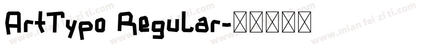 ArtTypo Regular字体转换